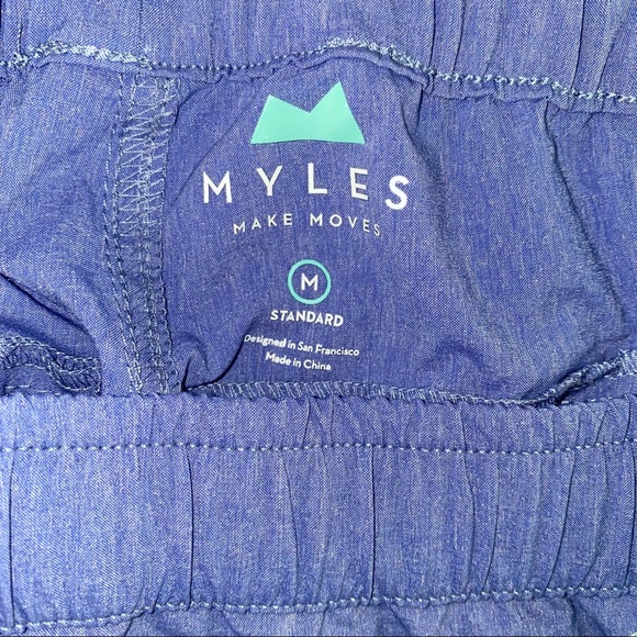 Myles Make Moves Men's Navy Shorts Size Medium Standard - Picture 3 of 3
